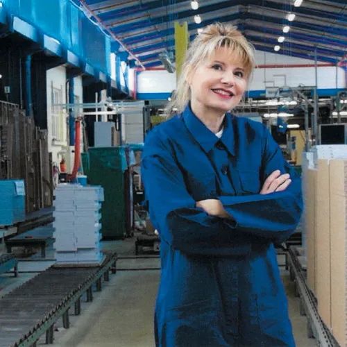 Fabienne Delahaye, l'entrepreneure 100% "Made in France" innove...